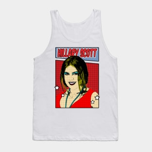 Hillary Scott // Lady Antebellum 80s Pop Art Comic Style Tank Top